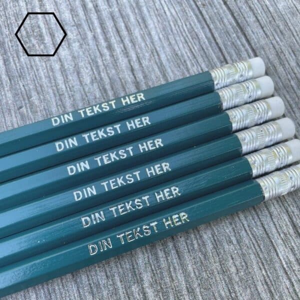 Petroelum blyanter med navn