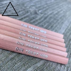 Nature pencils with name