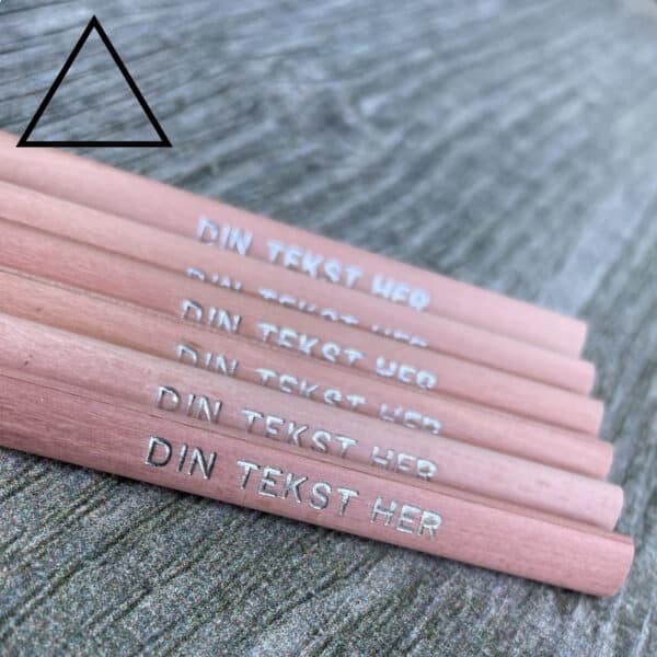 Natur blyanter med navn