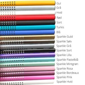 Bland Faber-Castell grip blyanter 5 stk
