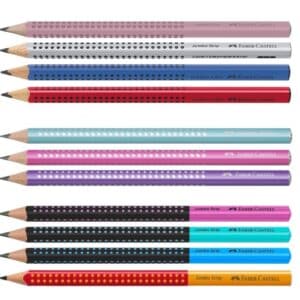 jumbo-blyanter-grep-faber-castell-blandet-farger