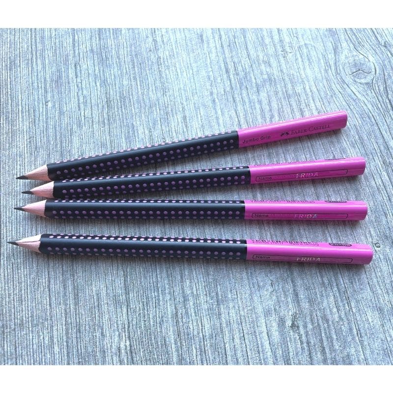sort-pink-tykke-blyanter-faber-castell-grip