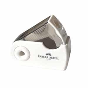 sleeve-pencil sharpener-faber-castell-mini-white