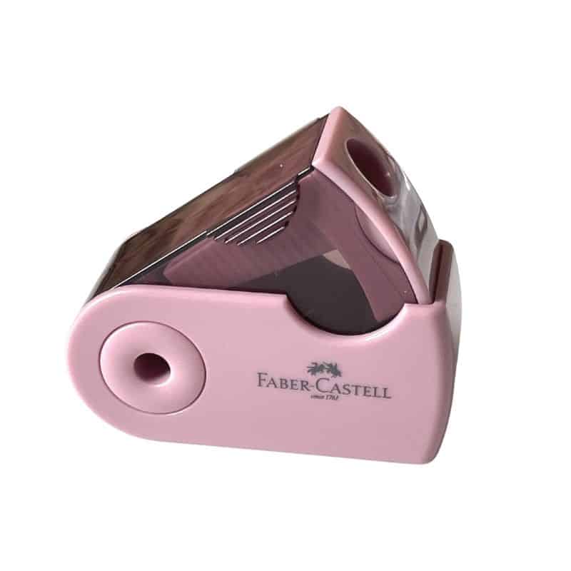 sleeve-blyantspidser-faber-castell-mini-rosa
