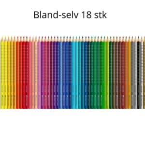 faber-castell-blandet-jumbo-fargede-blyanter-18-stk