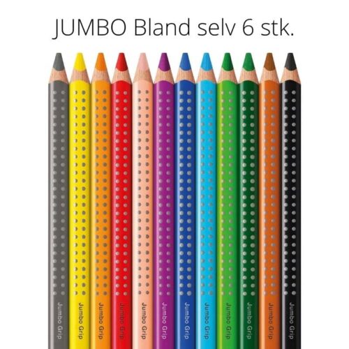 faber-castell-jumbo-farveblyanter-farver