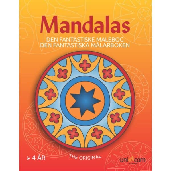 Den Fantastiske Malebog Mandalas - fra 4 år