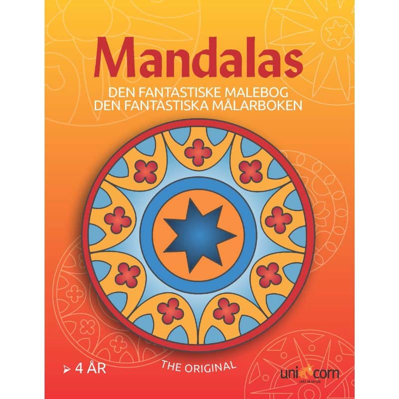 Den Fantastiske Malebog Mandalas - fra 4 år