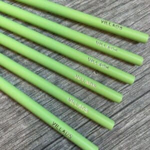 runde-blyanter-med-navn-pastelgroen
