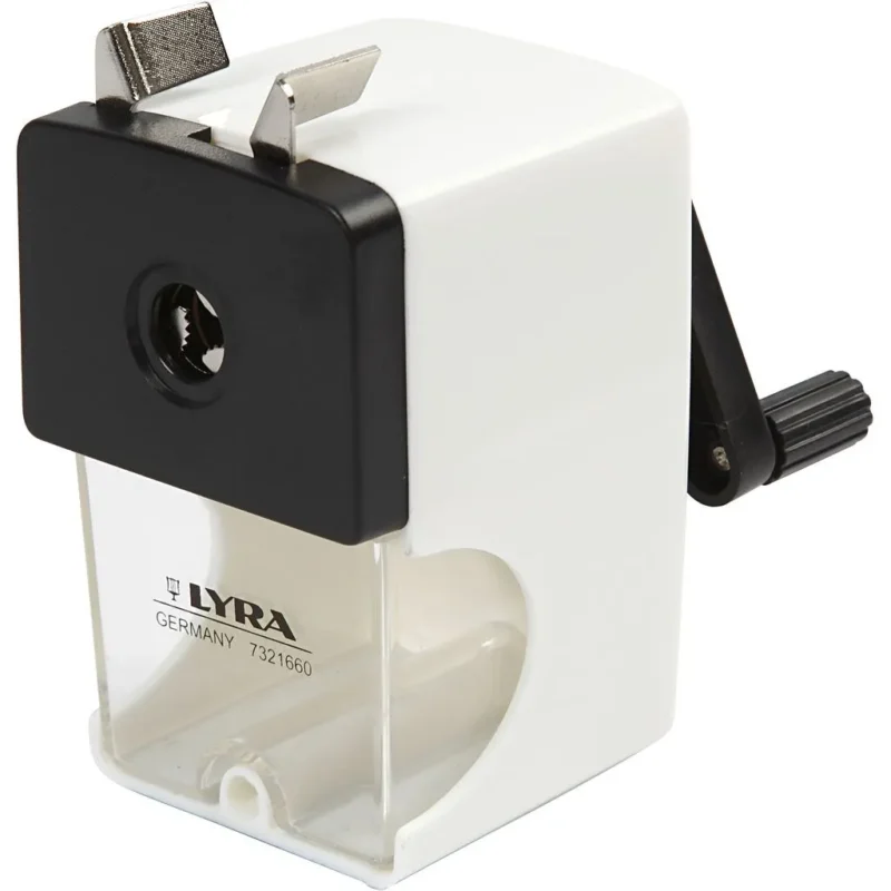 LYRA Bordmodel blyantspidsermaskine med håndsving