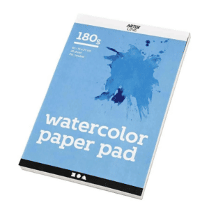 Akvarellblokk for vannfarge og vannmaling A5