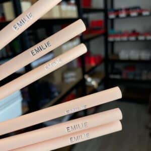 emilie-runda-pennor-med-namn-6-st