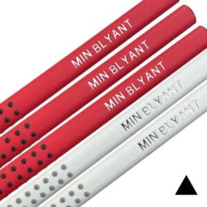 Mix Grip pencils with name. Faber-Castell. 5 pieces