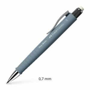 Poly Matic stiftblyant fra Faber-Castell soft touch. Tyk. 0,7 mm