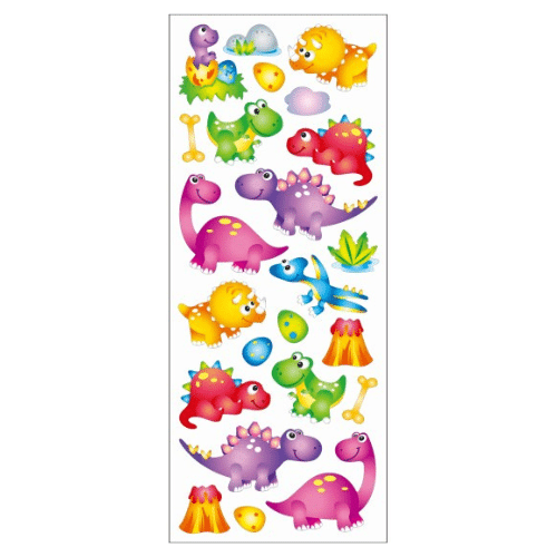 stickers dino